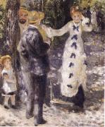 Pierre-Auguste Renoir The Swing oil on canvas